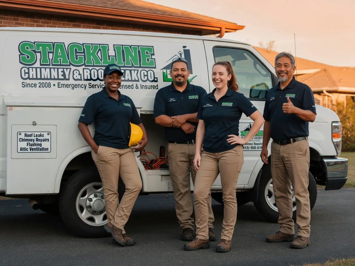 Chimney flashing repair company in Exeter, MO